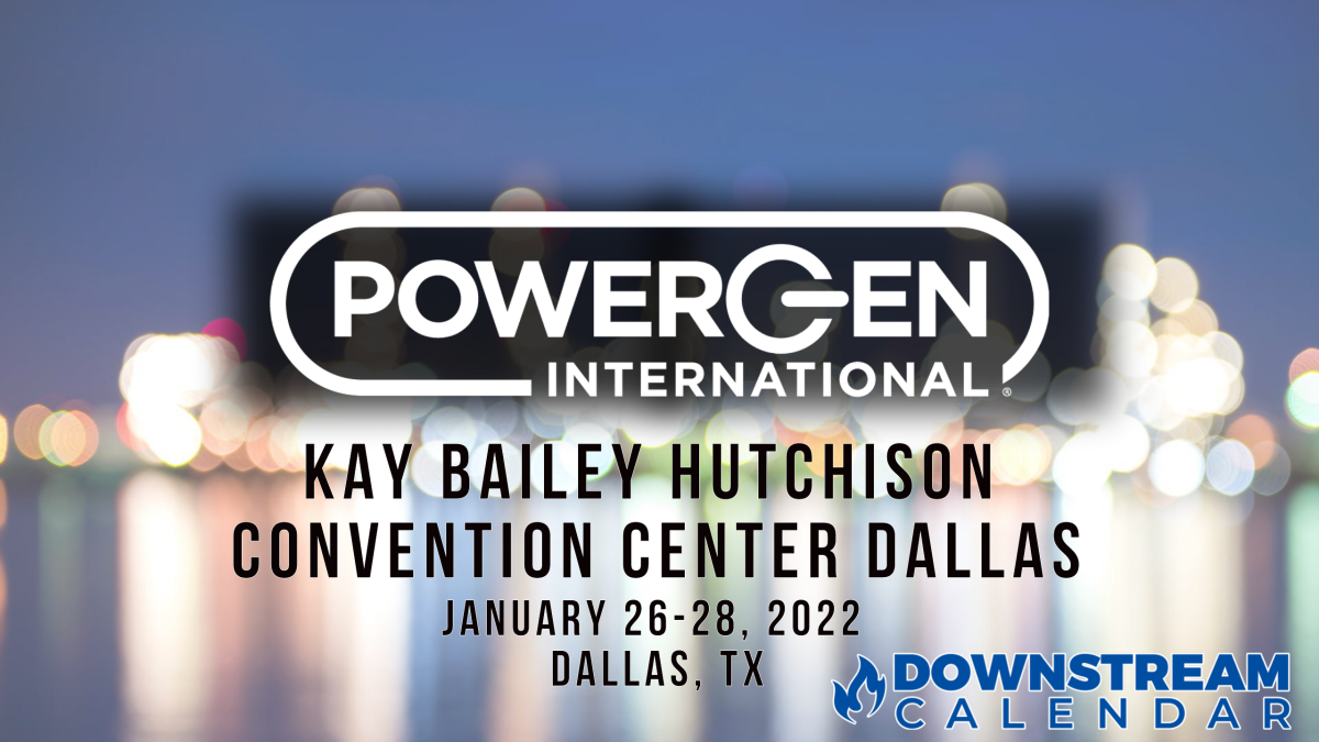 Downstream Calendar Events Dallas POWERGEN