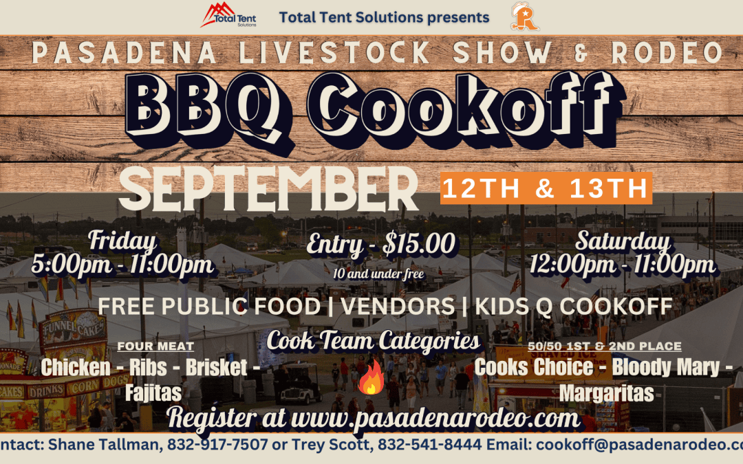 Pasadena Livestock Show and Rodeo Texas Chemistry Alliance Steel Toe Saloon Hospitality Suite Sept 12-13, 2025