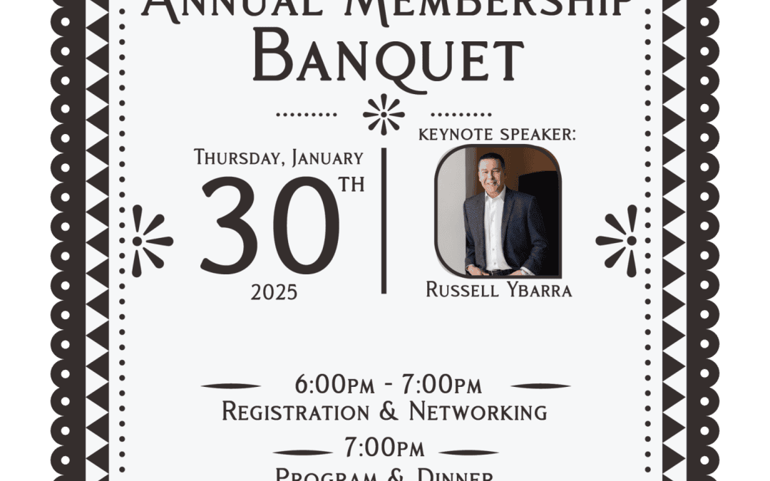 Register Now for the 2025 Economic Alliance Annual Membership Banquet – January 30, 2025 – Pasadena, Tx