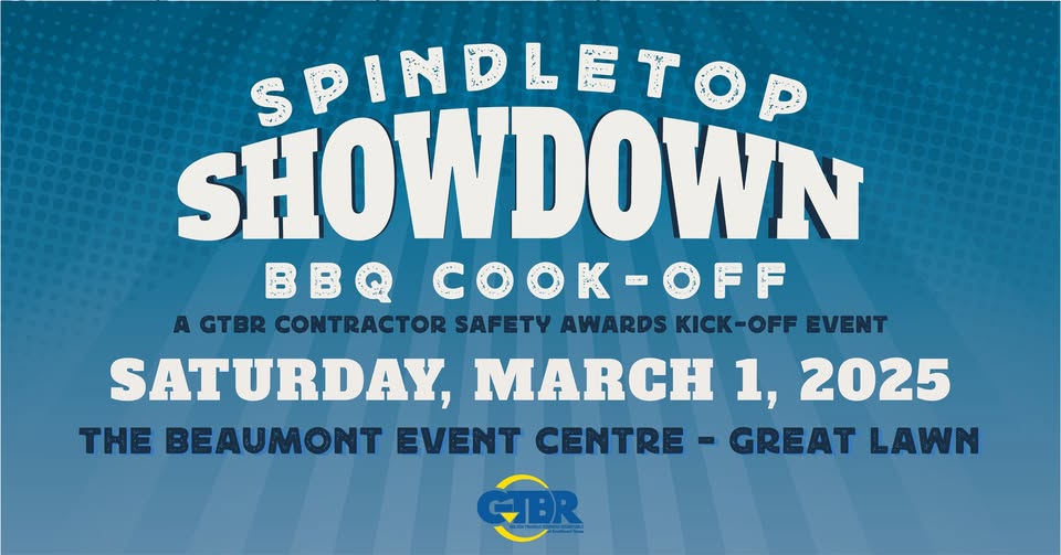 Register Now for the 3rd Annual Spindletop Showdown BBQ Cook-Off! - March 1, 2025 - Beaumont, Tx