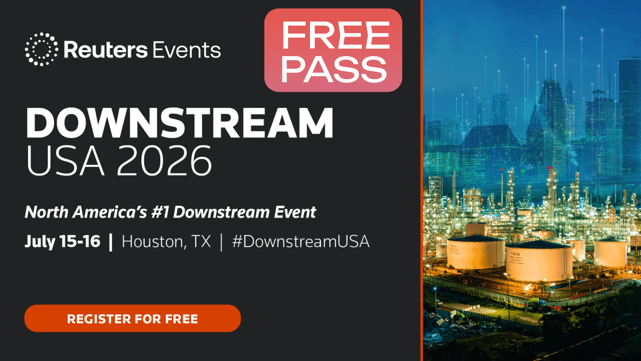 Free Expo Pass Reuters Downstream Conference