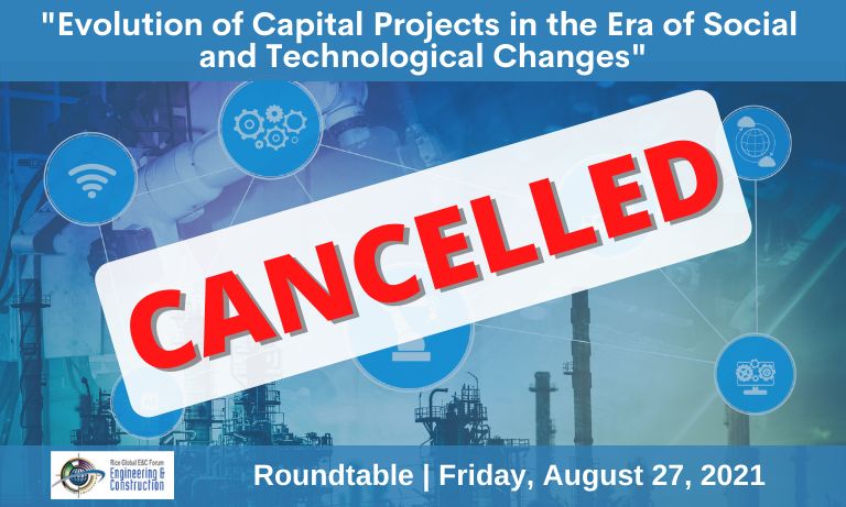 Rice Global Engineering & Construction Forum CANCELLED