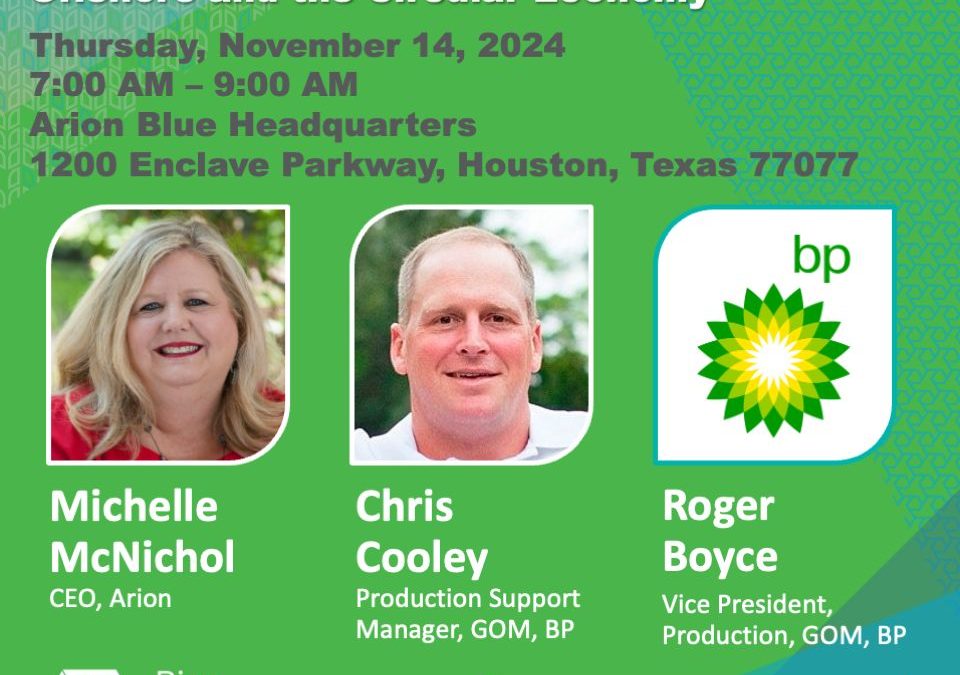 Register Now for the Rice Global Forum “Fireside Chat with bp” Offshore and Circular Economy Nov 14, 2024 – Houston