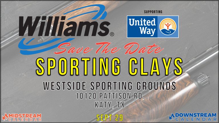 (HOUSTON) SAVE THE DATE: Williams United Way Sporting Clay Shoot September 29, 2023 – Katy, TX