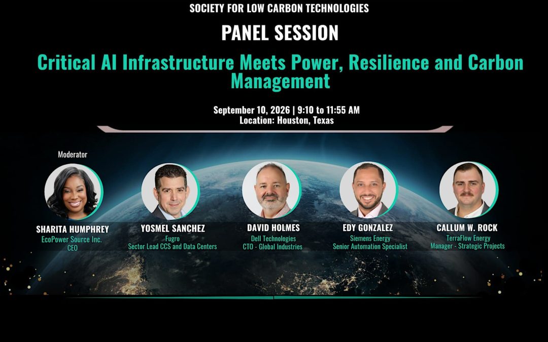 Register Now for the Society for Low Carbon Technologies Panel Session – Sept 10, 2026 – Houston, TX