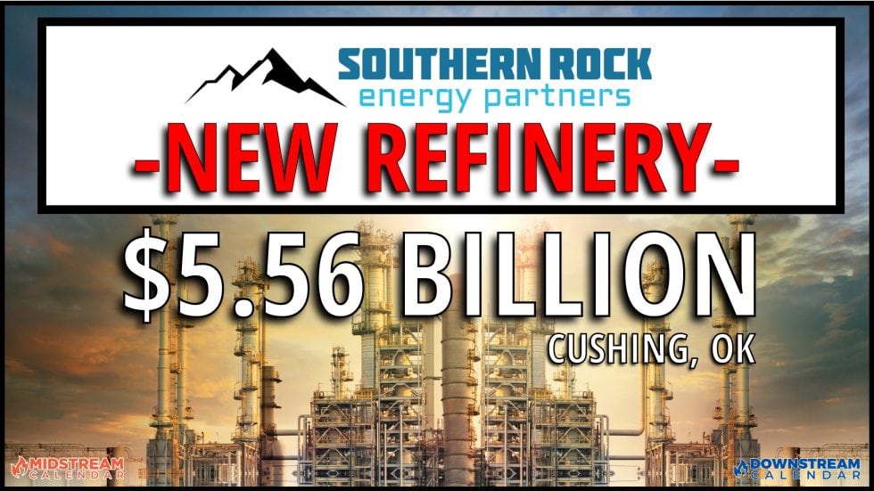 BREAKING 5.56 Billion Investment New Refinery in Cushing, OK by