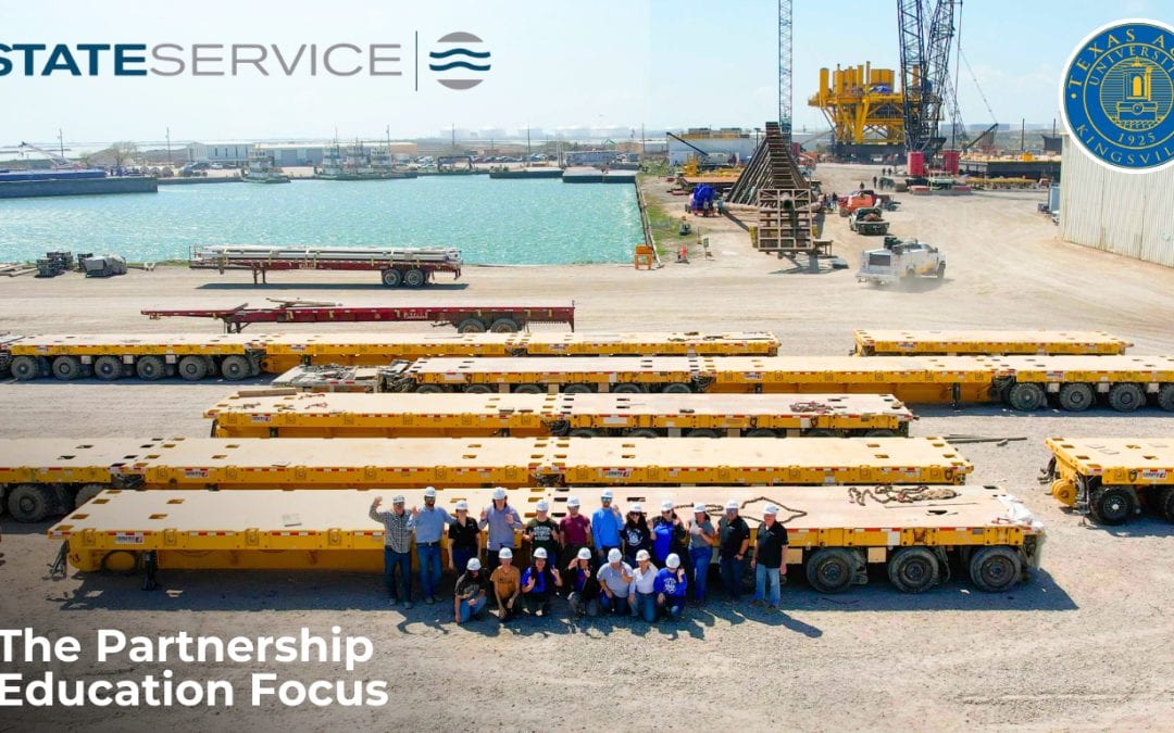 From Textbooks to 500-Ton Lifts: State Service Co. Hosts Texas A&M-Kingsville Students at 70-Acre Ingleside Fabrication Facility