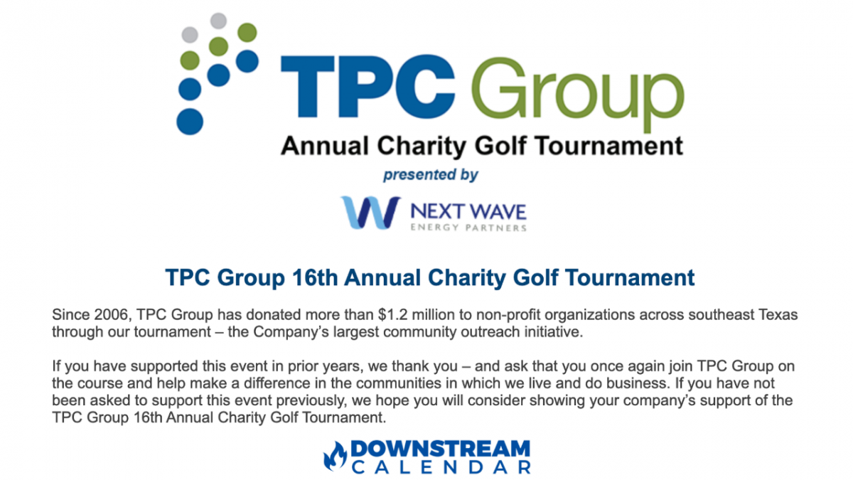 TPC Group and Next Wave Annual Charity Golf Tournament 2021