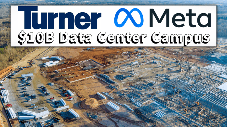 Turner Selected as One of the Contractors for $10 Billion Meta Data Center Campus in Indiana