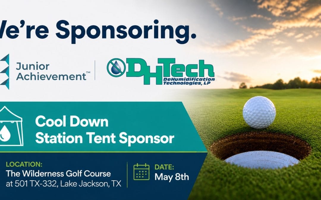 DH Tech Proudly Supports Junior Achievement Brazoria County as Cool Down Tent Sponsor at the 35th Annual Who’s Who Golf Classic May 8