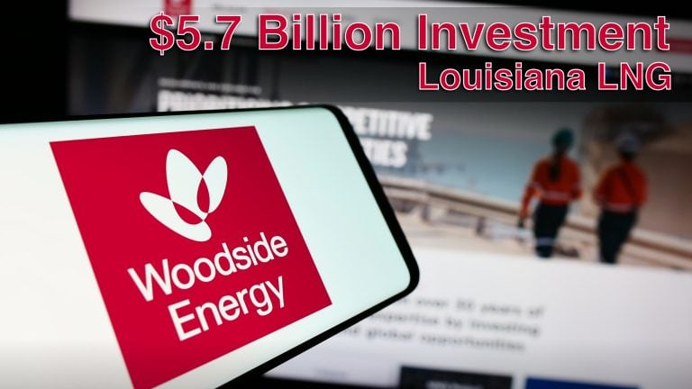 $5.7 Billion Investment: Woodside Announces Louisiana LNG Partnership With Stonepeak